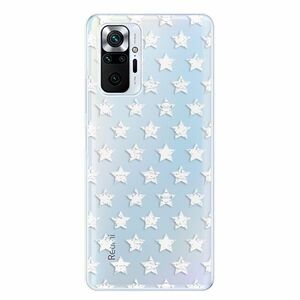 Odolné silikonové pouzdro iSaprio - Stars Pattern - white - Xiaomi Redmi Note 10 Pro obraz