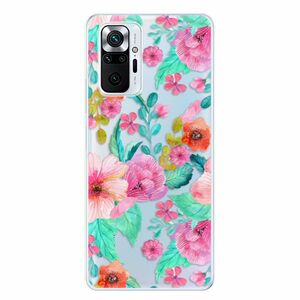 Odolné silikonové pouzdro iSaprio - Flower Pattern 01 - Xiaomi Redmi Note 10 Pro obraz