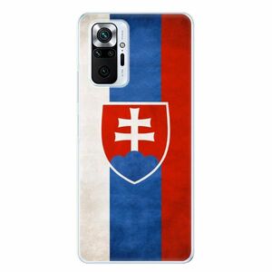 Odolné silikonové pouzdro iSaprio - Slovakia Flag - Xiaomi Redmi Note 10 Pro obraz