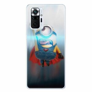 Odolné silikonové pouzdro iSaprio - Mimons Superman 02 - Xiaomi Redmi Note 10 Pro obraz