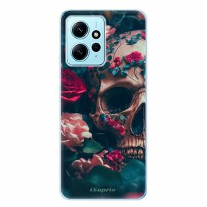 Odolné silikonové pouzdro iSaprio - Skull in Roses - Xiaomi Redmi Note 12 5G obraz