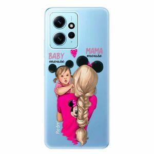 Odolné silikonové pouzdro iSaprio - Mama Mouse Blond and Girl - Xiaomi Redmi Note 12 5G obraz