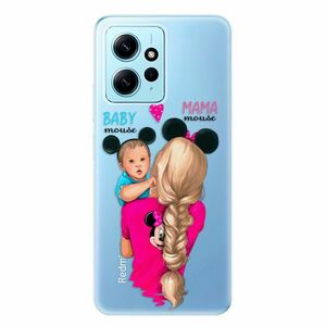 Odolné silikonové pouzdro iSaprio - Mama Mouse Blonde and Boy - Xiaomi Redmi Note 12 5G obraz