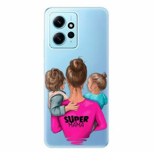 Odolné silikonové pouzdro iSaprio - Super Mama - Boy and Girl - Xiaomi Redmi Note 12 5G obraz
