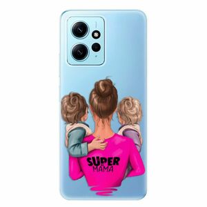 Odolné silikonové pouzdro iSaprio - Super Mama - Two Boys - Xiaomi Redmi Note 12 5G obraz