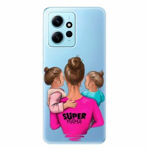 Odolné silikonové pouzdro iSaprio - Super Mama - Two Girls - Xiaomi Redmi Note 12 5G obraz