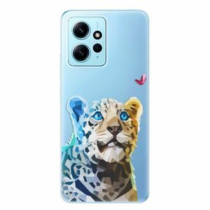 Odolné silikonové pouzdro iSaprio - Leopard With Butterfly - Xiaomi Redmi Note 12 5G obraz