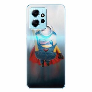 Odolné silikonové pouzdro iSaprio - Mimons Superman 02 - Xiaomi Redmi Note 12 5G obraz