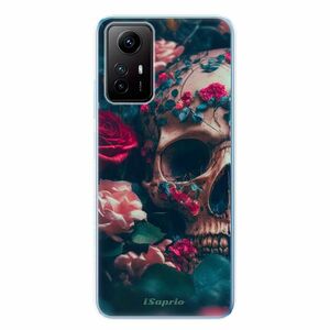 Odolné silikonové pouzdro iSaprio - Skull in Roses - Xiaomi Redmi Note 12S obraz