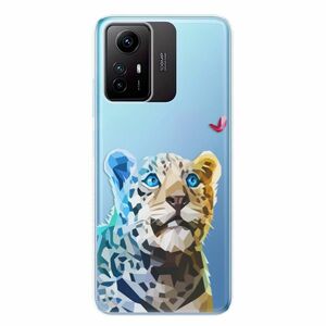 Odolné silikonové pouzdro iSaprio - Leopard With Butterfly - Xiaomi Redmi Note 12S obraz