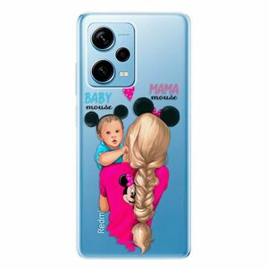 Odolné silikonové pouzdro iSaprio - Mama Mouse Blonde and Boy - Xiaomi Redmi Note 12 Pro 5G / Poco X5 Pro 5G obraz