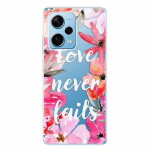 Odolné silikonové pouzdro iSaprio - Love Never Fails - Xiaomi Redmi Note 12 Pro+ 5G obraz