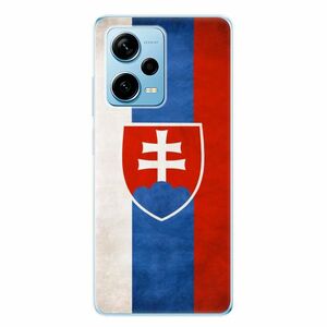 Odolné silikonové pouzdro iSaprio - Slovakia Flag - Xiaomi Redmi Note 12 Pro+ 5G obraz