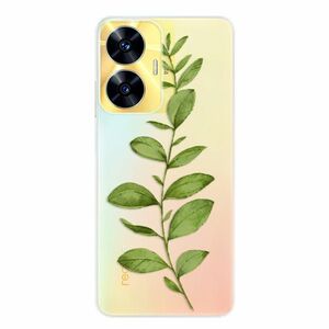 Odolné silikonové pouzdro iSaprio - Green Plant 01 - Realme C55 obraz