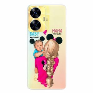 Odolné silikonové pouzdro iSaprio - Mama Mouse Blonde and Boy - Realme C55 obraz