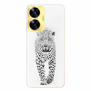 Odolné silikonové pouzdro iSaprio - White Jaguar - Realme C55 obraz