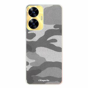 Odolné silikonové pouzdro iSaprio - Gray Camuflage 02 - Realme C55 obraz