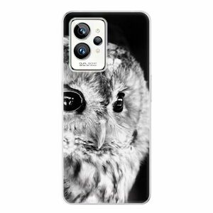 Odolné silikonové pouzdro iSaprio - BW Owl - Realme GT 2 Pro obraz