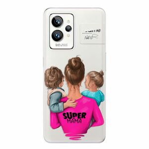 Odolné silikonové pouzdro iSaprio - Super Mama - Boy and Girl - Realme GT 2 Pro obraz