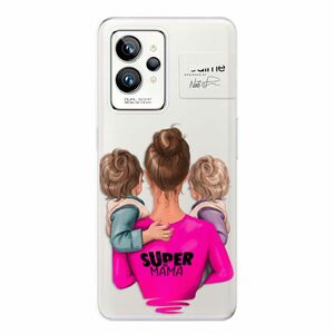 Odolné silikonové pouzdro iSaprio - Super Mama - Two Boys - Realme GT 2 Pro obraz