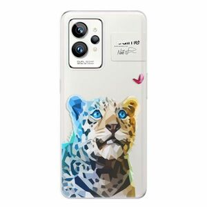 Odolné silikonové pouzdro iSaprio - Leopard With Butterfly - Realme GT 2 Pro obraz