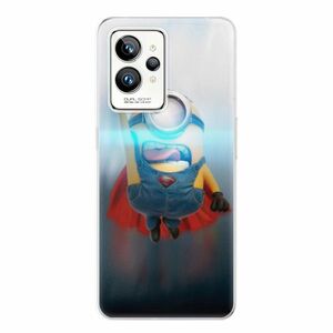 Odolné silikonové pouzdro iSaprio - Mimons Superman 02 - Realme GT 2 Pro obraz