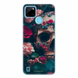 Odolné silikonové pouzdro iSaprio - Skull in Roses - Realme C21Y / C25Y obraz
