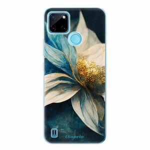 Odolné silikonové pouzdro iSaprio - Blue Petals - Realme C21Y / C25Y obraz