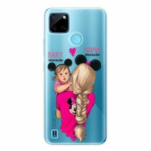Odolné silikonové pouzdro iSaprio - Mama Mouse Blond and Girl - Realme C21Y / C25Y obraz