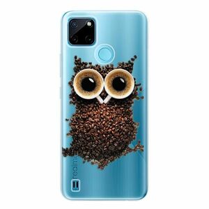 Odolné silikonové pouzdro iSaprio - Owl And Coffee - Realme C21Y / C25Y obraz