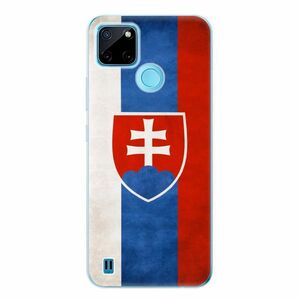 Odolné silikonové pouzdro iSaprio - Slovakia Flag - Realme C21Y / C25Y obraz