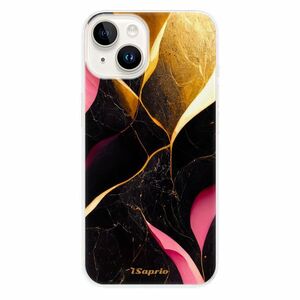 Odolné silikonové pouzdro iSaprio - Gold Pink Marble - iPhone 15 obraz