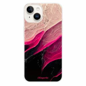 Odolné silikonové pouzdro iSaprio - Black and Pink - iPhone 15 obraz