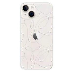 Odolné silikonové pouzdro iSaprio - Fancy - white - iPhone 15 obraz