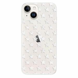Odolné silikonové pouzdro iSaprio - Stars Pattern - white - iPhone 15 obraz