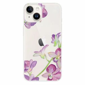 Odolné silikonové pouzdro iSaprio - Purple Orchid - iPhone 15 obraz