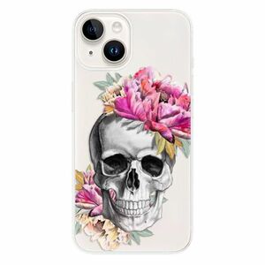Odolné silikonové pouzdro iSaprio - Pretty Skull - iPhone 15 obraz