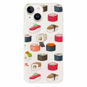 Odolné silikonové pouzdro iSaprio - Sushi Pattern - iPhone 15 obraz