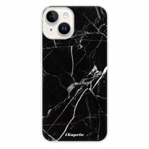 Odolné silikonové pouzdro iSaprio - Black Marble 18 - iPhone 15 obraz