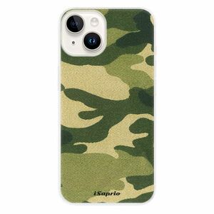 Odolné silikonové pouzdro iSaprio - Green Camuflage 01 - iPhone 15 obraz