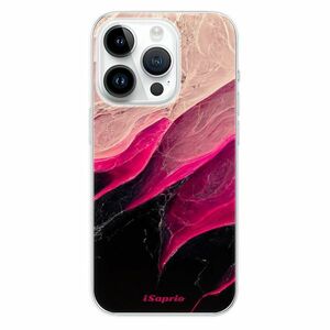 Odolné silikonové pouzdro iSaprio - Black and Pink - iPhone 15 Pro obraz