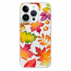 Odolné silikonové pouzdro iSaprio - Autumn Leaves 01 - iPhone 15 Pro obraz
