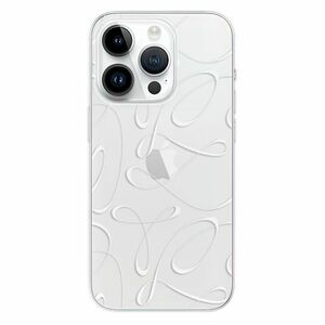 Odolné silikonové pouzdro iSaprio - Fancy - white - iPhone 15 Pro obraz