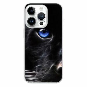 Odolné silikonové pouzdro iSaprio - Black Puma - iPhone 15 Pro obraz