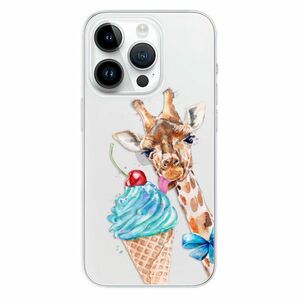 Odolné silikonové pouzdro iSaprio - Love Ice-Cream - iPhone 15 Pro obraz