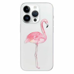 Odolné silikonové pouzdro iSaprio - Flamingo 01 - iPhone 15 Pro obraz