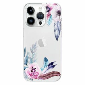 Odolné silikonové pouzdro iSaprio - Flower Pattern 04 - iPhone 15 Pro obraz