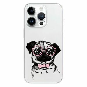Odolné silikonové pouzdro iSaprio - The Pug - iPhone 15 Pro obraz