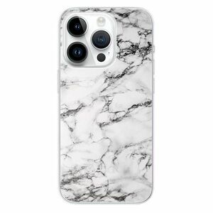 Odolné silikonové pouzdro iSaprio - White Marble 01 - iPhone 15 Pro obraz