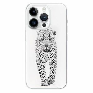 Odolné silikonové pouzdro iSaprio - White Jaguar - iPhone 15 Pro obraz